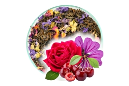 Herbata Czerwona Pu-erh CHIŃSKA WIŚNIA | Kwiatowy rytuał piękna !!